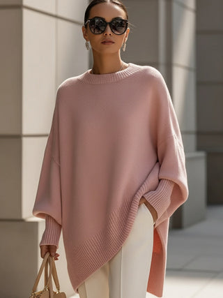 Isolde | Oversize drapiruotas megztinis