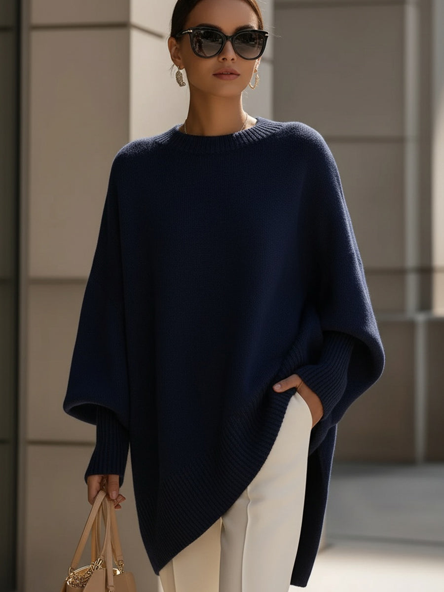 Isolde | Oversize drapiruotas megztinis